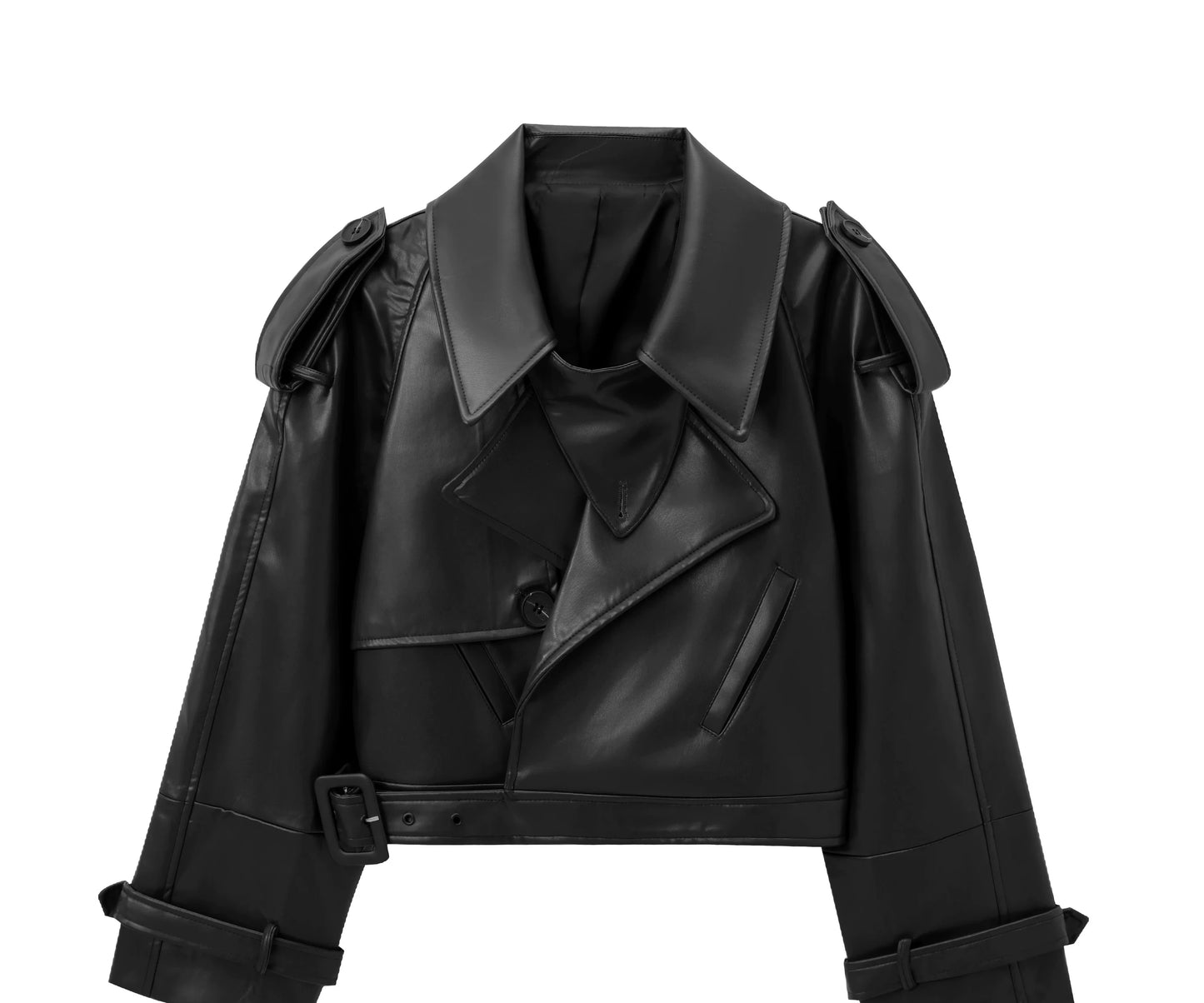 Lounera leather jacket oversized