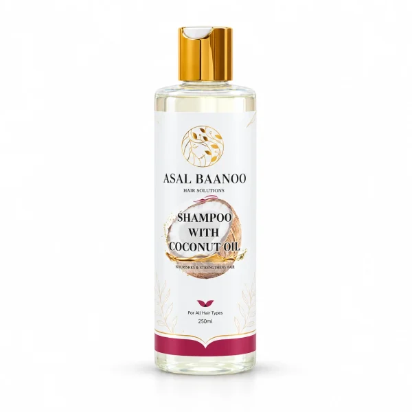 Asal Bano Sulfate-Free Coconut Shampoo
