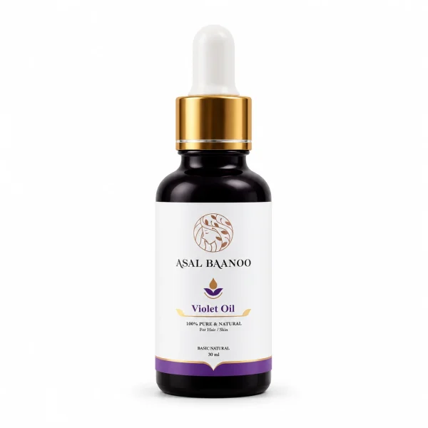 Asal Bano Violet Oil in Sweet Almond Base